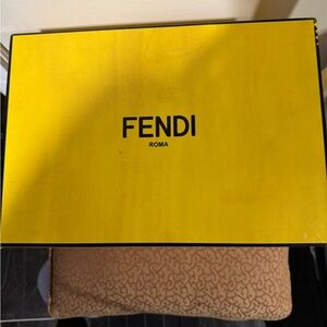 Fendi- Sneaker Mix Vitello + Mix Crosta